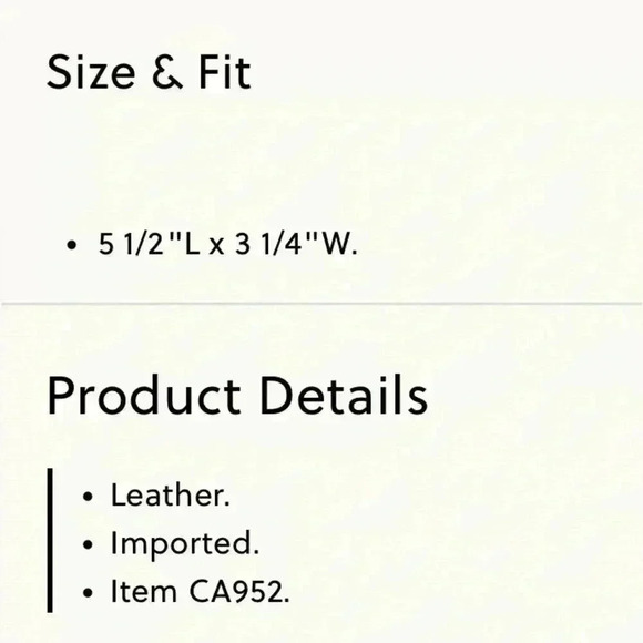 🆕J. Crew Metallic Leather  Mini Card Wallet - Picture 4 of 12